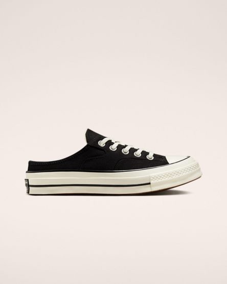 Zapatillas Bajas Converse Chuck 70 Mule Mujer Negras | PE E7L54P